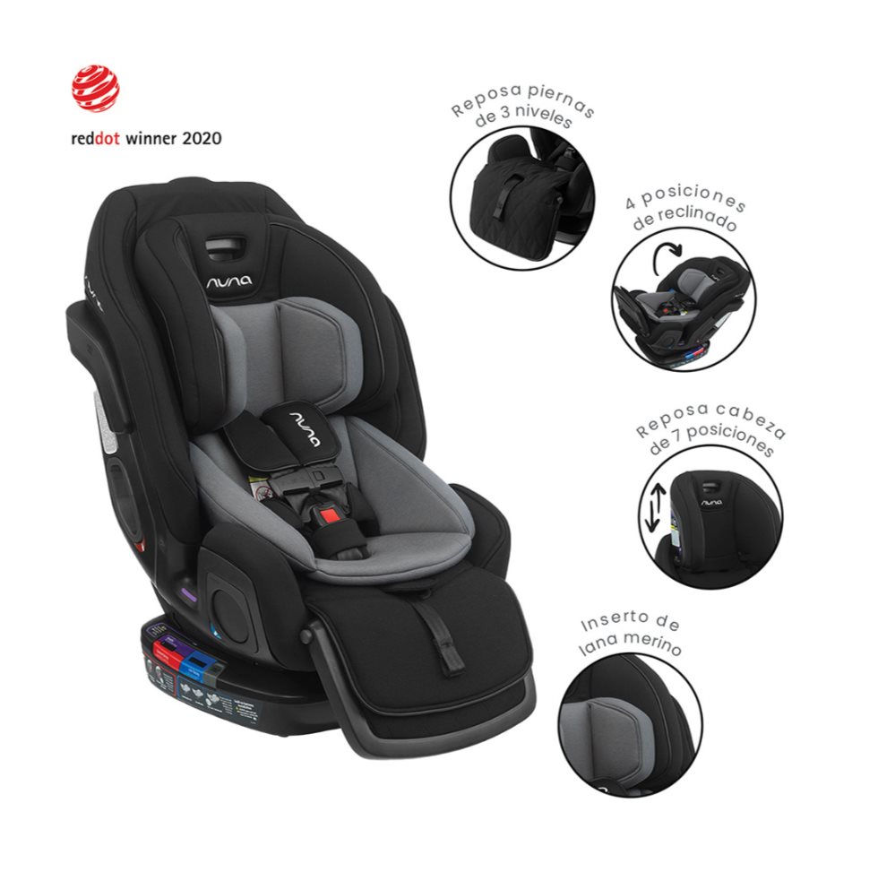 Silla Carro Bebe Nuna Exec Caviar Nuna Caja X 1 NUNA CAJA x 1 