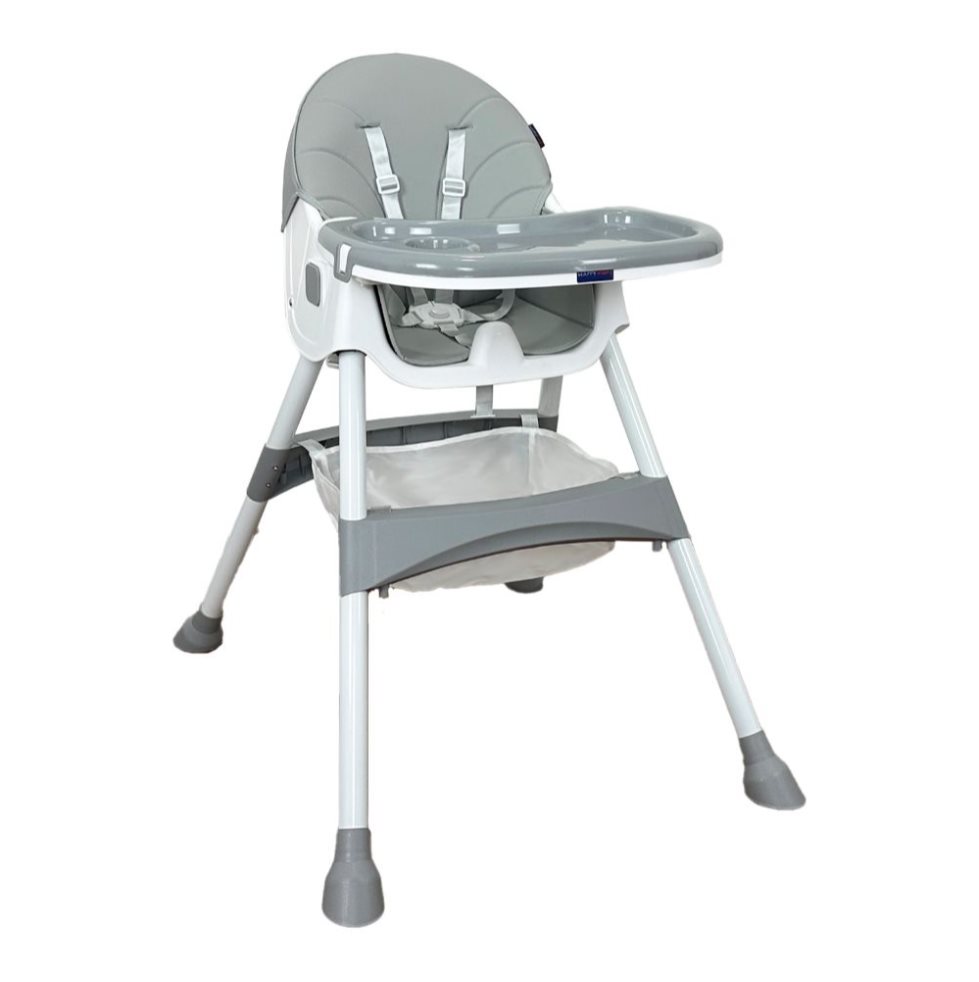Silla Comedor Bebé 3en1 Happy Baby Bahamas Gris HAPPY BABY Caja x 1 Silla Comedor Bebé 3en1 Happy Baby Bahamas Gris HAPPY BABY Caja x 1