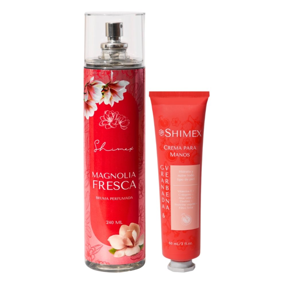 KIT DUO BRUMA MAGNOLIA FRESCA  X 240 ML + CREMA MAGNOLIA FRESCA&nbsp;X&nbsp;60&nbsp;ML SHIMEX 240 ML, 60 ML x 2 UNI undefined