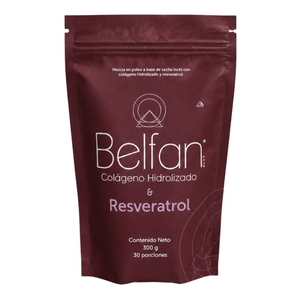 Colágeno Hidrolizado con Resveratrol Belfan x 300g  Belfan Doypack x 300g