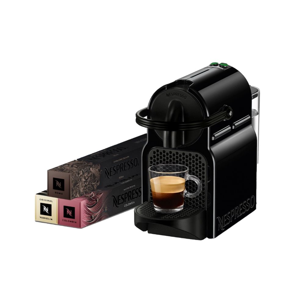 Cafetera Nespresso Inissia Negra Nespresso  x 1 