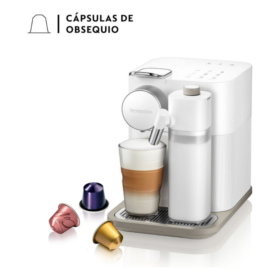 Cafetera Nespresso Gran Lattissima Blanca Nespresso  x 1 
