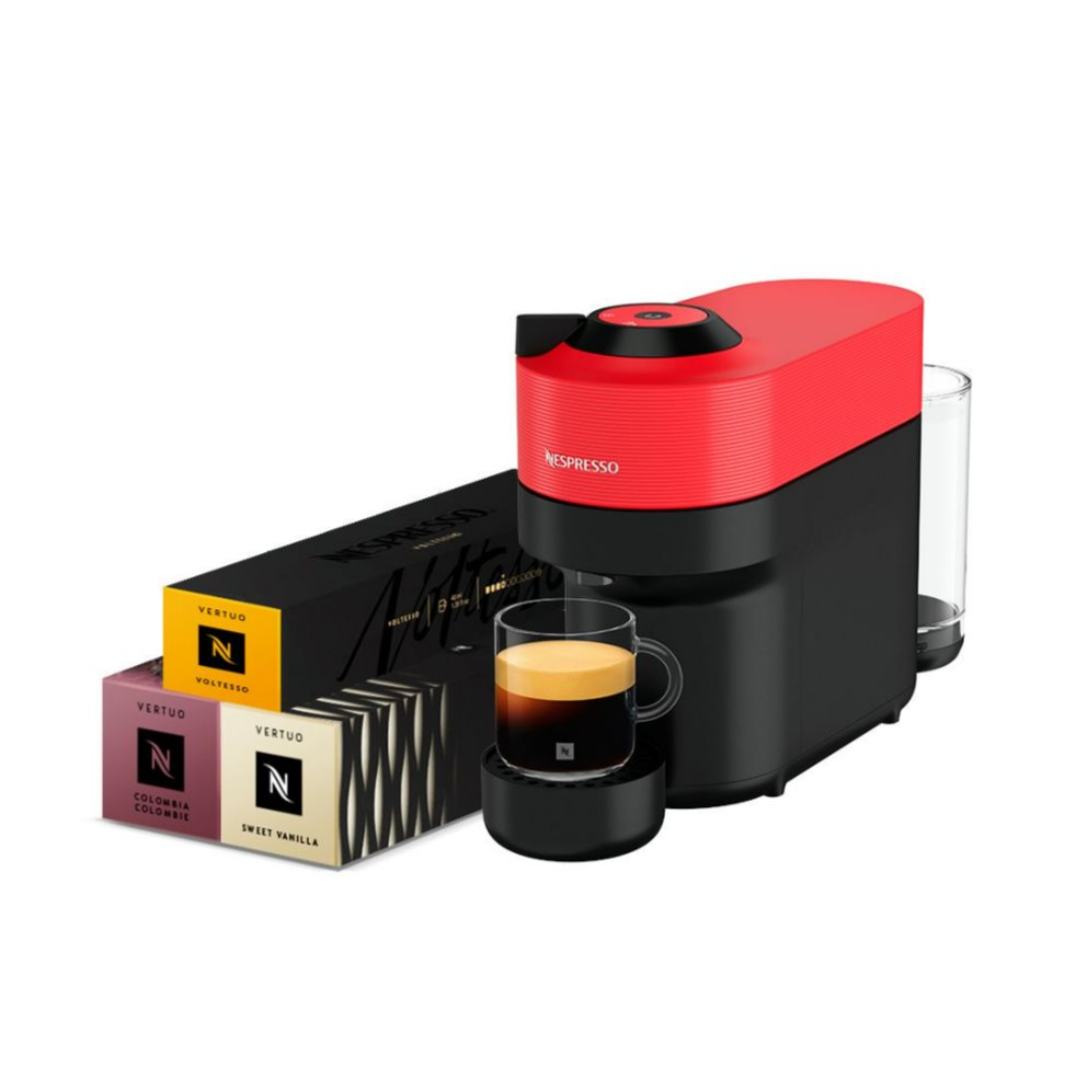 Cafetera Nespresso Vertuo Pop Roja Nespresso  x 1 