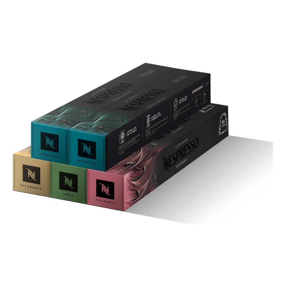 Cápsulas Café Nespresso Pack Master Origin X 50 Nespresso  x 50 