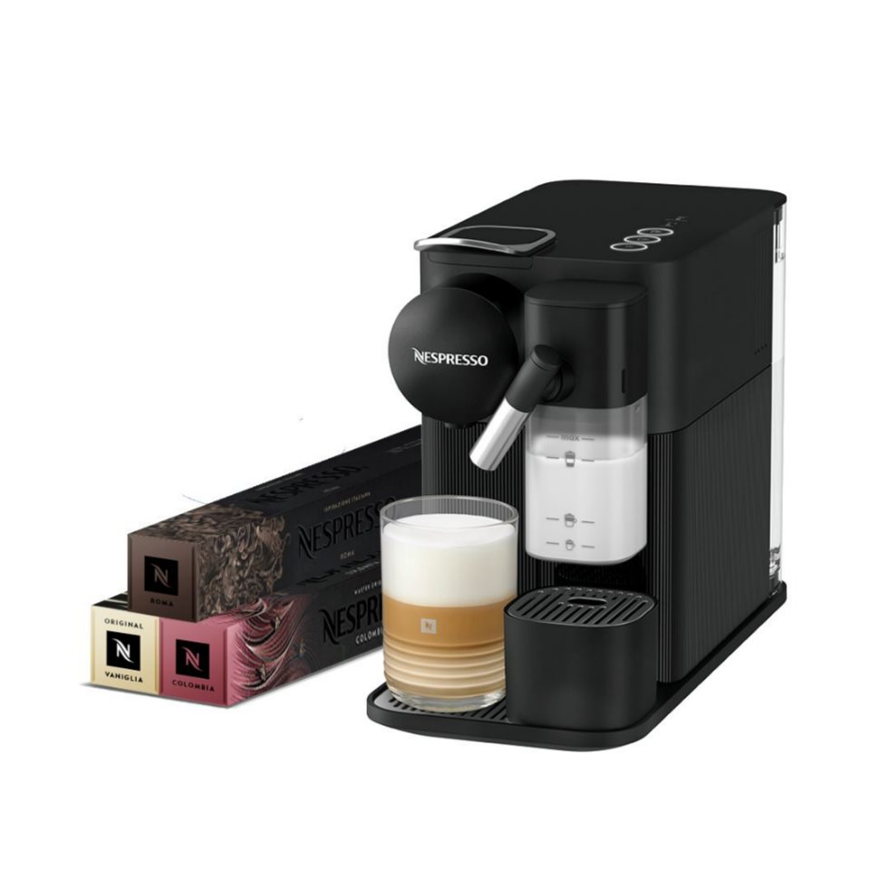 Cafetera Nespresso Lattissima One Negra Nespresso  x 1 