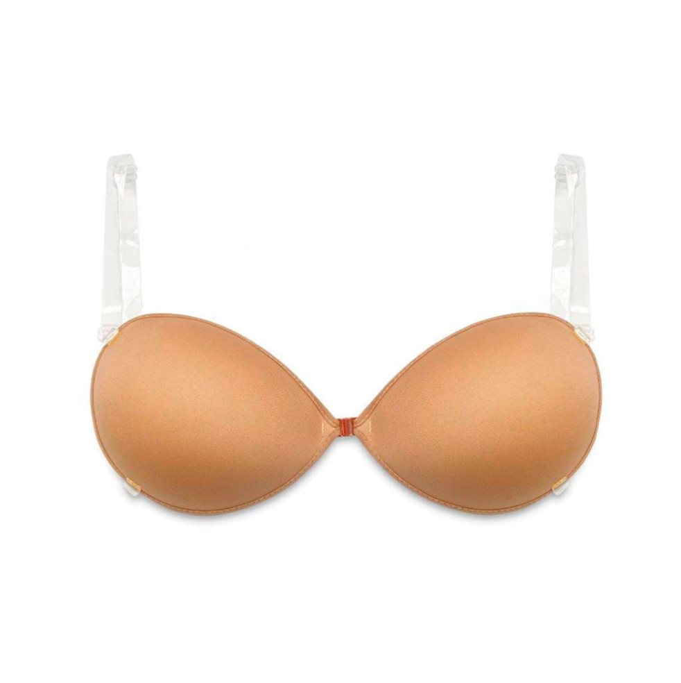Brasier adhesivo copa profunda / Maxy cover bra / ISA-04/ Talla C/ Color piel Bella confidence caja x 1 CUBRE Y UNE TUS SENOS SIN DAR VOLUMEN
Brasier adhesivo en tela y foam con aislante de pezón, ideal para bustos grandes.
Cubre tus senos sin aumentar el volumen, con broche frontal para mayor realce.