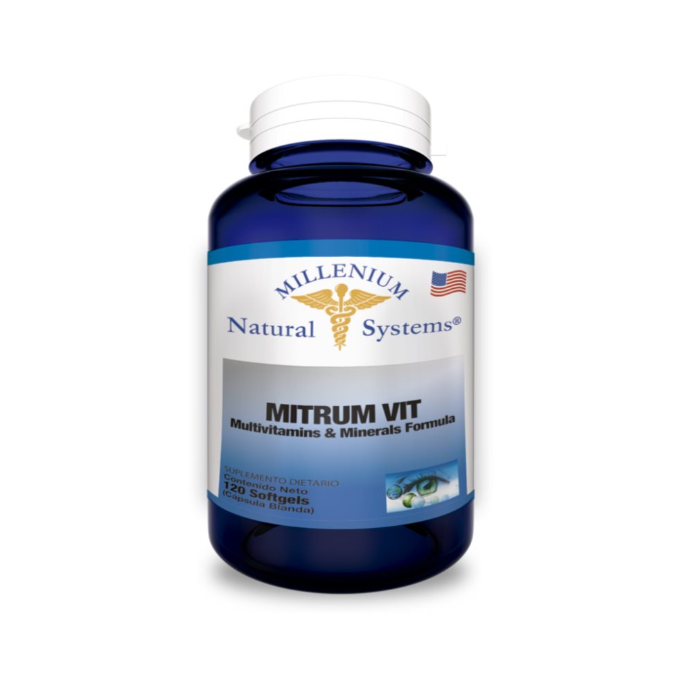 MITRUMVIT (multivitamínico) Natural Systems Frasco x 120 