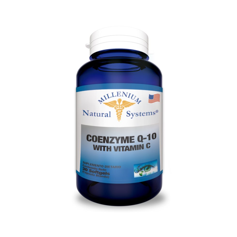 COENZIMA Q 10 200 mg Natural Systems Frasco x 30 