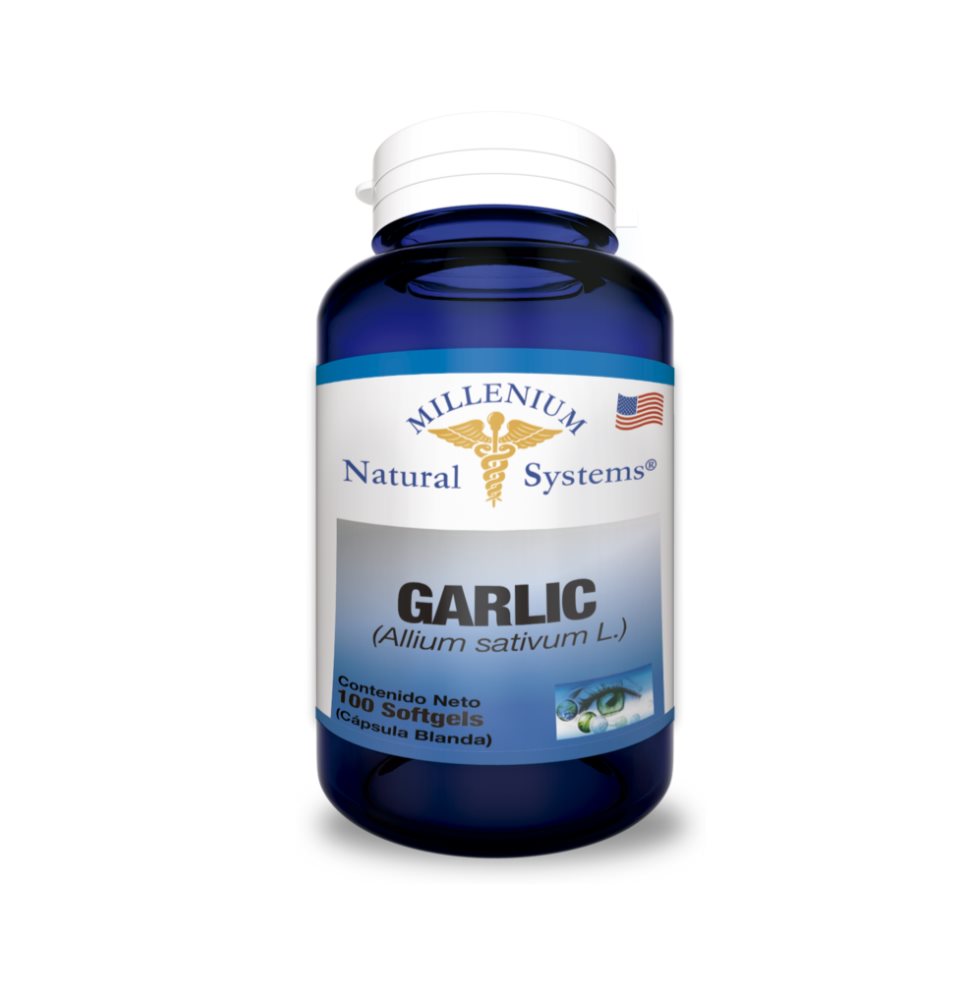 GARLIC 1.500 mg Natural Systems Frasco x 100 