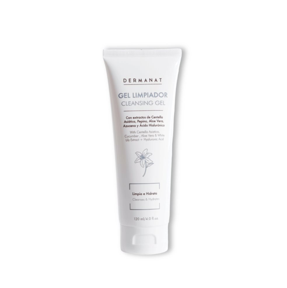 Gel Limpiador Con Ácido Hialurónico Dermanat 120 ml x 1 