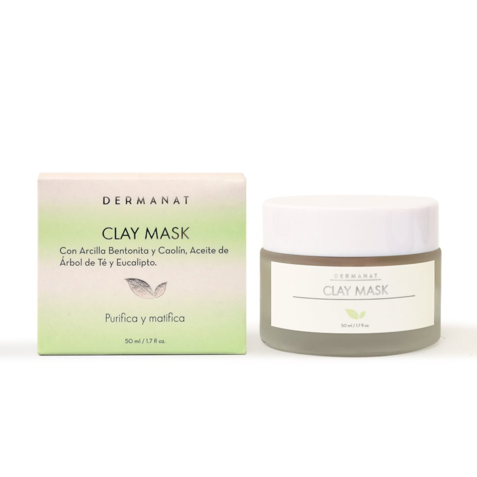 Clay Mask – Mascarilla De Arcilla Purificante Dermanat 50 ml x 1 