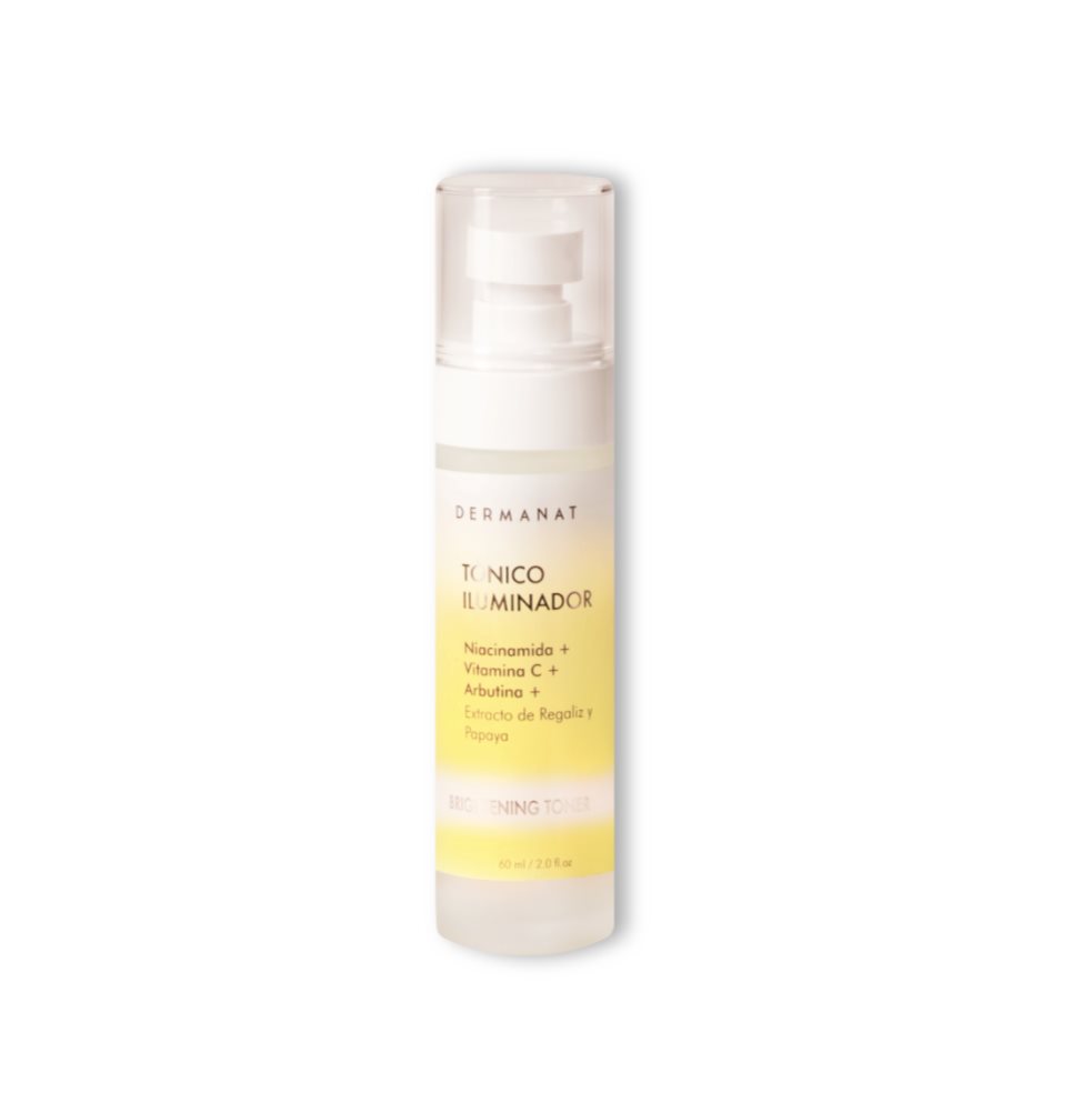 Tónico Iluminador Con Niacinamida Dermanat 60 ml x 1 