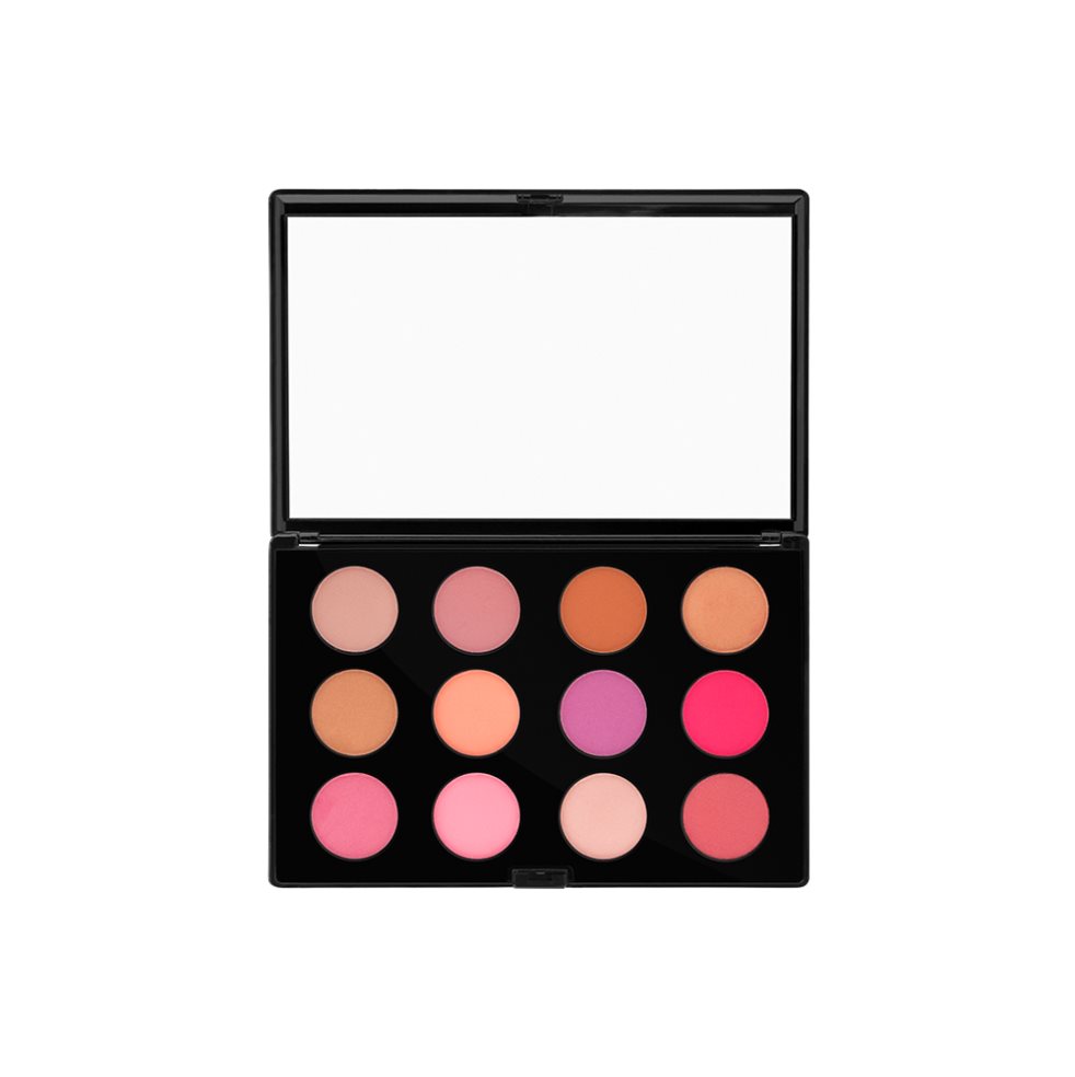 Paleta Profesional De 12 Rubores Blush Palette Light to Medium X 39 Gr SACHA COSMETICS Paleta de rubor en polvo compacto x 1 Paleta Profesional De 12 Rubores Blush Palette Light to Medium X 39 Gr SACHA COSMETICS Paleta de rubor en polvo compacto x 1