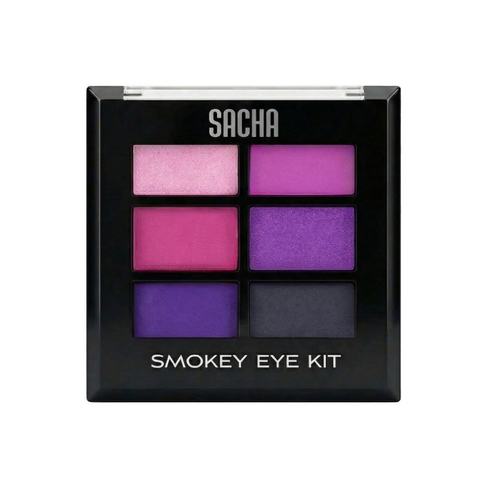 Kit De Sombras Smokey Purple 6 Piece Eye Shadow X 8.8 Gr SACHA COSMETICS Estuche x 1 Kit De Sombras Smokey Purple 6 Piece Eye Shadow X 8.8 Gr SACHA COSMETICS Estuche x 1