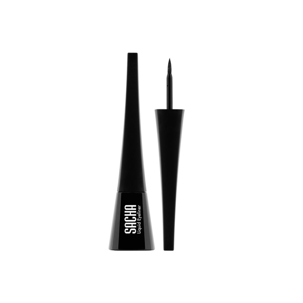 Delineador Liquid Eyeliner Black X 1 Ml SACHA COSMETICS Frasco x 1