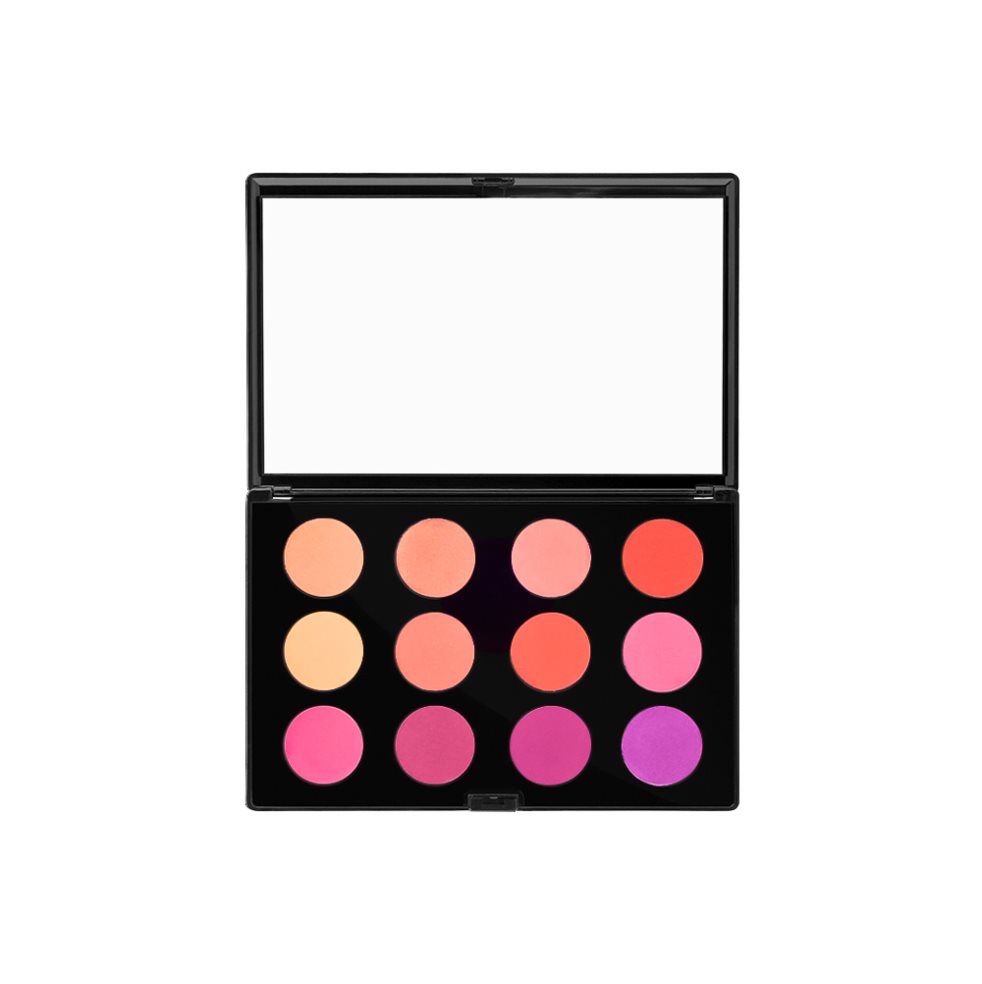 Paleta Profesional De 12 Rubores Blush Palette Medium To Dark X 39 Gr SACHA COSMETICS Paleta de rubor en polvo compacto x 1 Paleta Profesional De 12 Rubores Blush Palette Medium To Dark X 39 Gr SACHA COSMETICS Paleta de rubor en polvo compacto x 1
