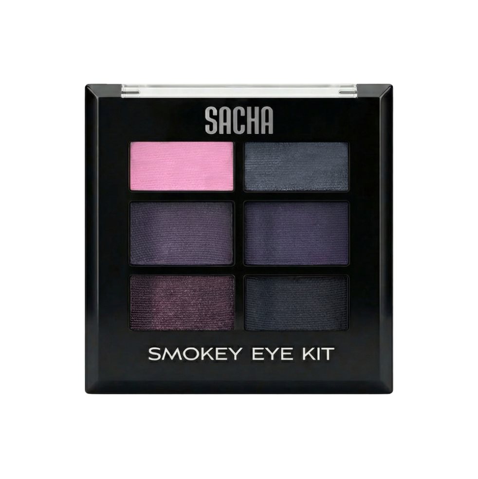 Kit De Sombras Smokey Night 6 Piece Eye Shadow X 8.8 Gr SACHA COSMETICS Estuche x 1 Kit De Sombras Smokey Night 6 Piece Eye Shadow X 8.8 Gr SACHA COSMETICS Estuche x 1