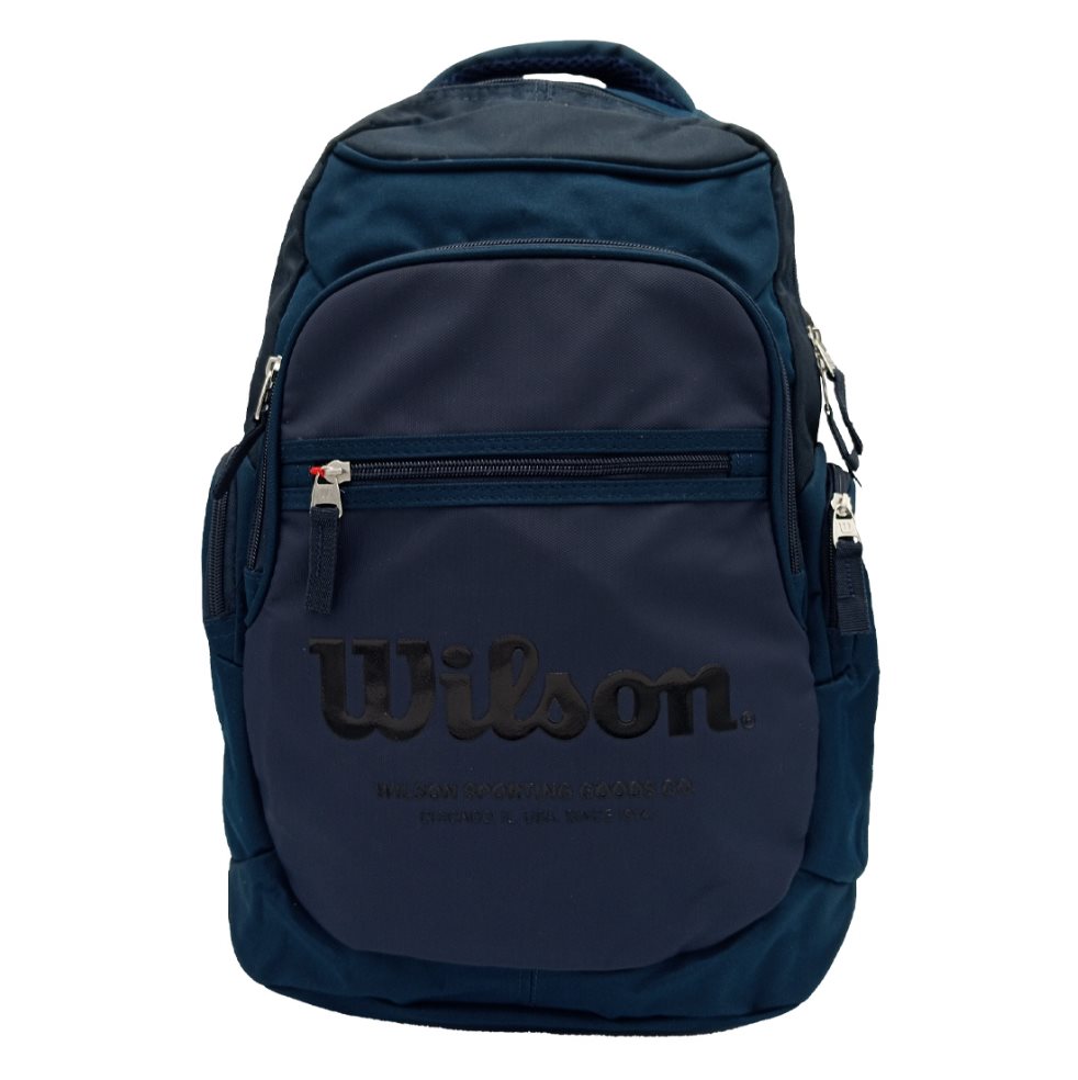 Bolso Morral Ejecutivo con USB Wilson Niza 26L Wilson BOLSA x 1 DESCRIPCIÓN DEL PRODUCTO
Posee espacio suficiente para todas tus cosas. Este morral resistente cuenta con tres compartimientos: uno grande y principal, uno mediano y uno pequeño frontal para guardar