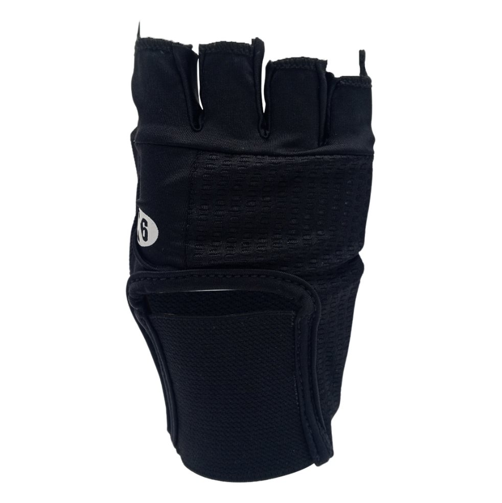 Guantes De Pesas K6 Gym Training Fitwave - Negro Blanco