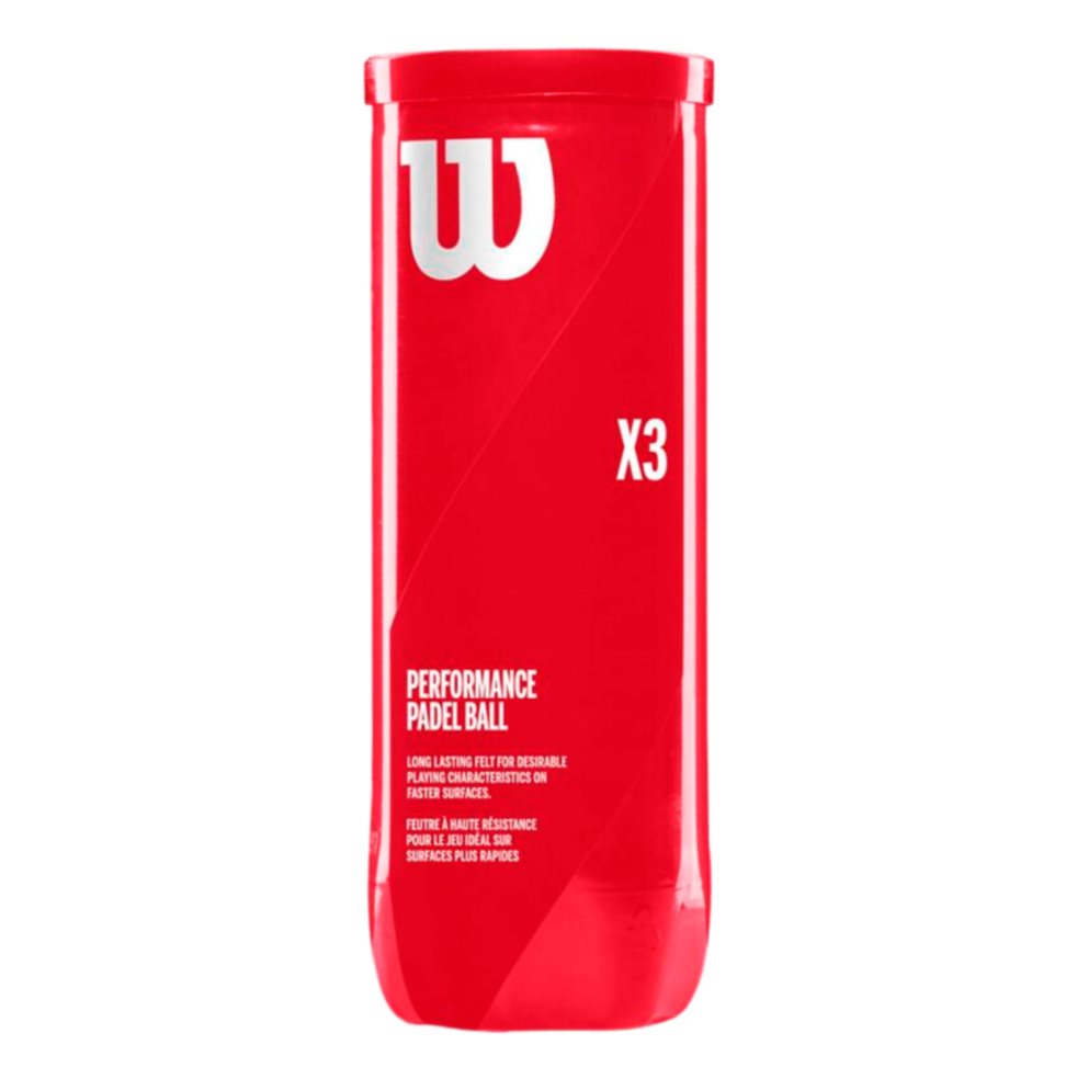 Tarro de 3 Pelotas de Padel Wilson Wilson Tarro x 3 Wilson, La Marca Nº 1 de Tenis en el Mundo.
Wilson fabrica los productos más innovadores con diseños de vanguardia que potencian las habilidades de sus usuarios.