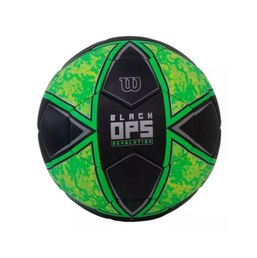 Balón de Fútbol Wilson Black Ops Número #5 Verde Wilson Bolsa x 1 