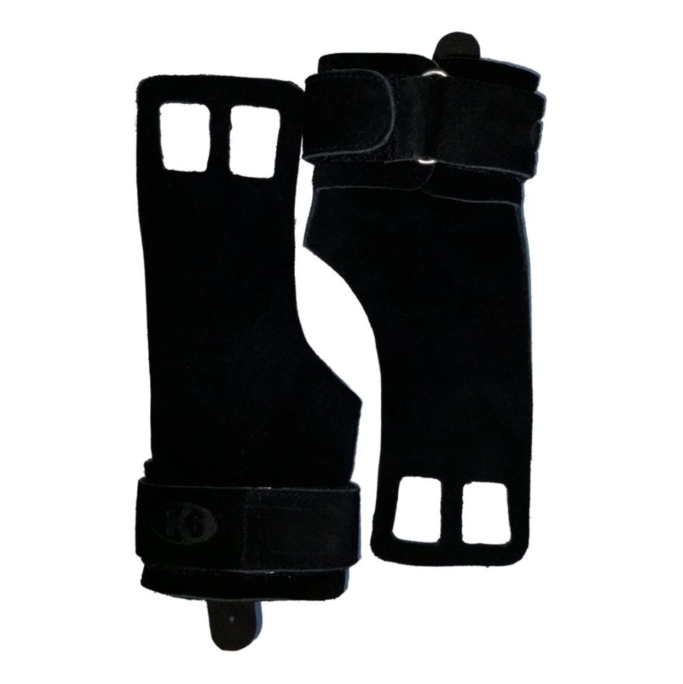 Calleras De Cuero Crossfit Straps Pesas Gym Calistenia K6 / L K6 PAPELETA x 2 