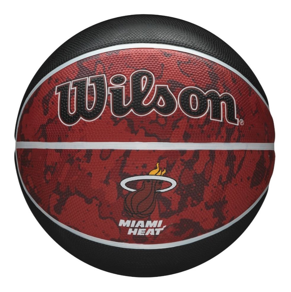Balón Basketball Baloncesto Wilson Tidye Nba #7 Miami Heat Wilson Bolsa x 1 