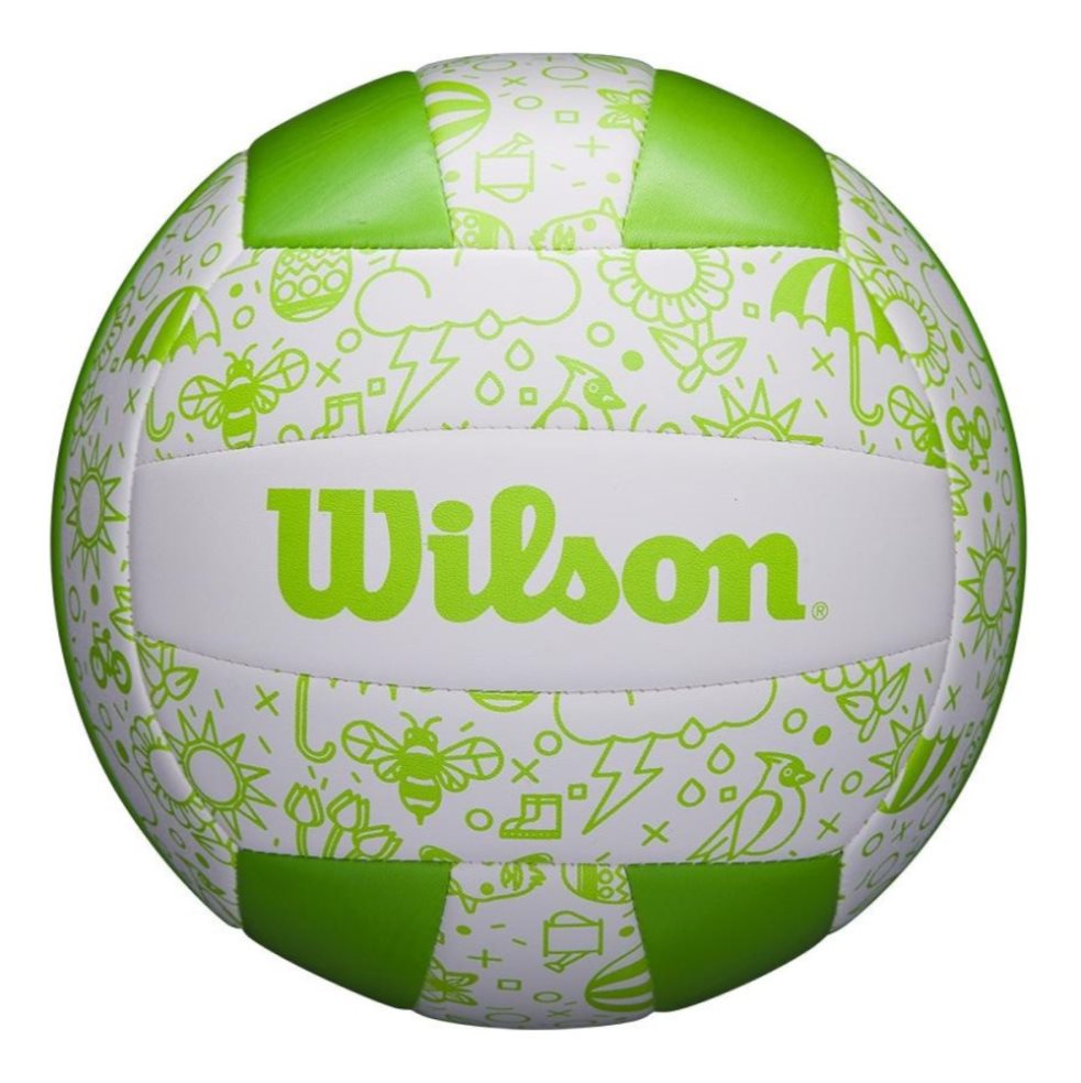 Balón De Voleibol Wilson Seasonal Vb No5 Verde Wilson Bolsa X 1