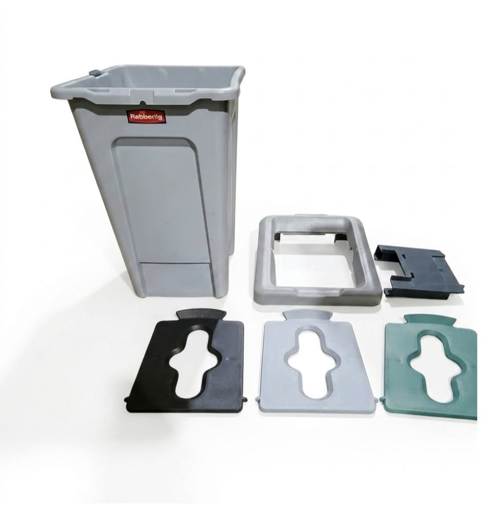 Estación Reciclaje Slim Jim Rubbermaid RUBBERMAID PAPELETA x 1