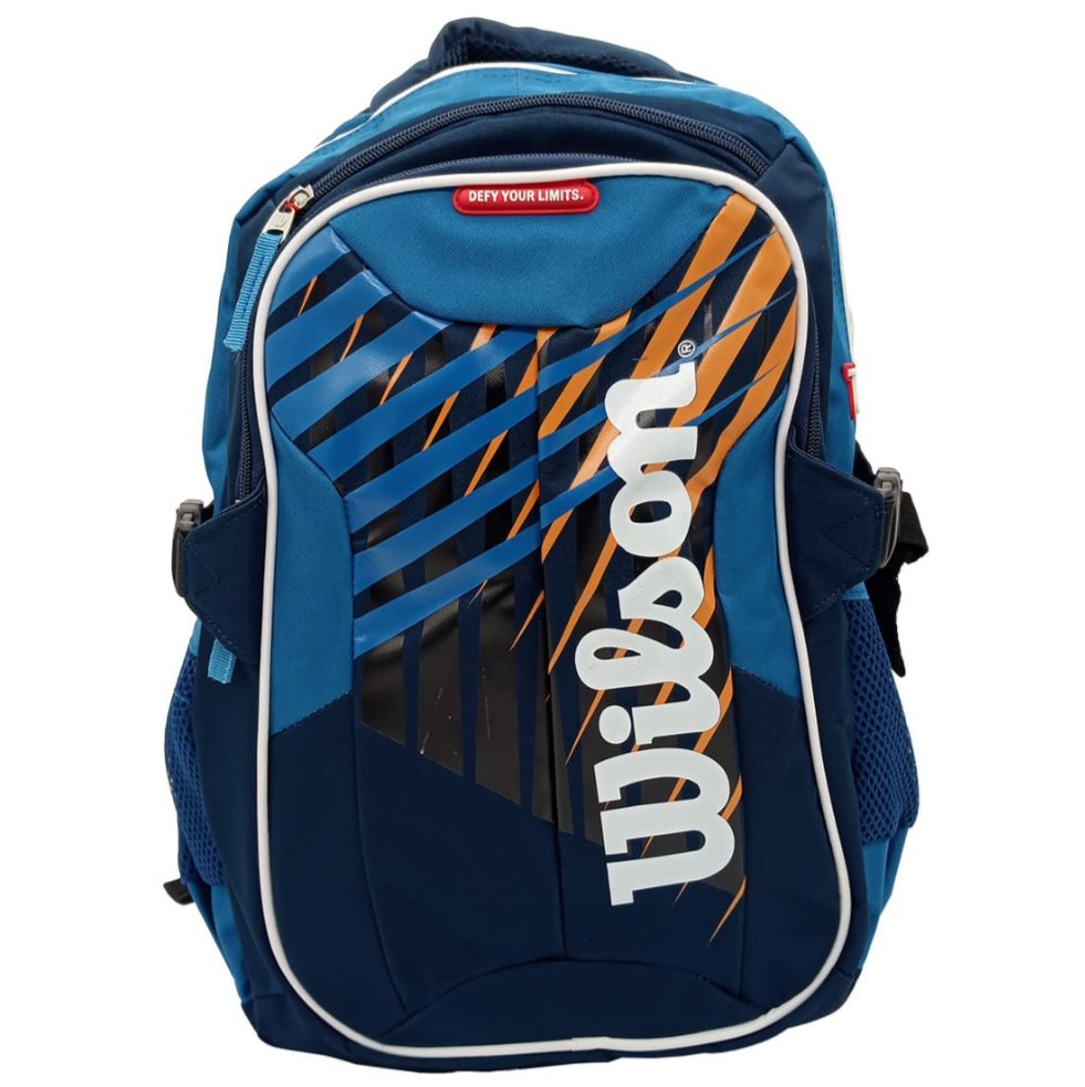 Morral Wilson Print Top Unisex (Azul Marino) Wilson BOLSA x 1 Modelo: Morral Wilson Print Top Unisex

Tu Morral de todos los días, ideal para llevar todo lo que necesitas a la Universidad, Colegio o tu lugar preferido.

​

CARACTERÍSTICAS

​

- Marca: Wilson.
- 
