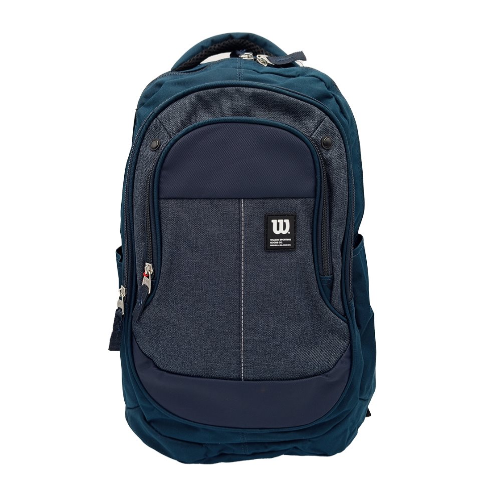 Bolso Morral Ejecutivo con USB Wilson Sacramento 26L Wilson BOLSA x 1 MODELO:  Morral Sacramento

Posee espacio suficiente para todas tus cosas. Este morral resistente cuenta con tres compartimientos: uno grande y principal, uno mediano y uno pequeño frontal para objeto