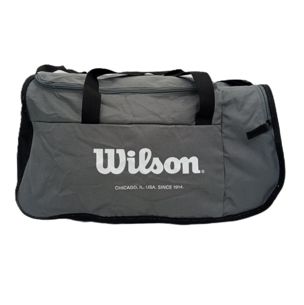 Bolso de Viaje Wilson Regina (Gris Oscuro y Negro) Wilson Papeleta x 1 undefined
