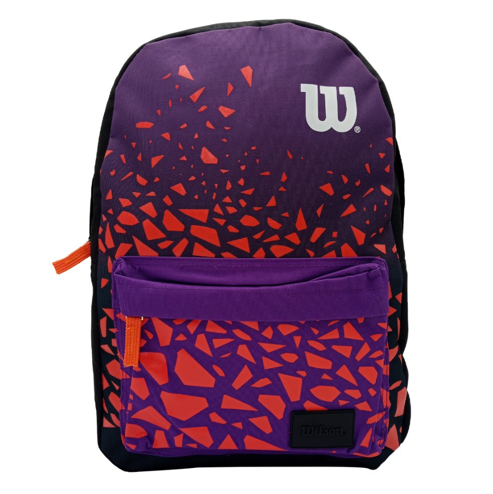 Morral Mochila Para Niñas Damas Sparkling Escolar Wilson Violeta Wilson BOLSA x 1 
