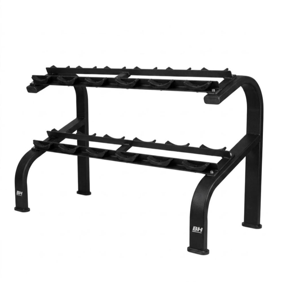 Soporte para Mancuernas Hexagonales de 2 Niveles K6 2/2 K6 FITNESS CAJA x 1