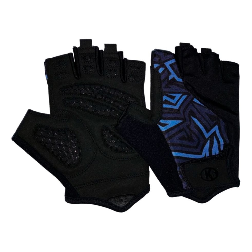 Guantes Para Levantamiento De Pesas K6 Oblivion Azul / M K6 PAPELETA x 2 