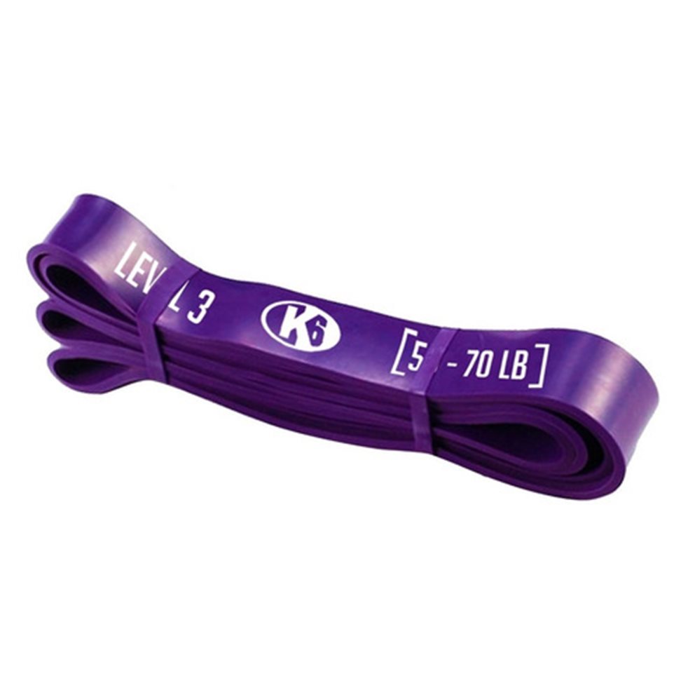Bandas Elásticas Poder Gym Entrenamiento Fuerza Crossfit Gym - Nivel 3 K6 Papeleta x 1 