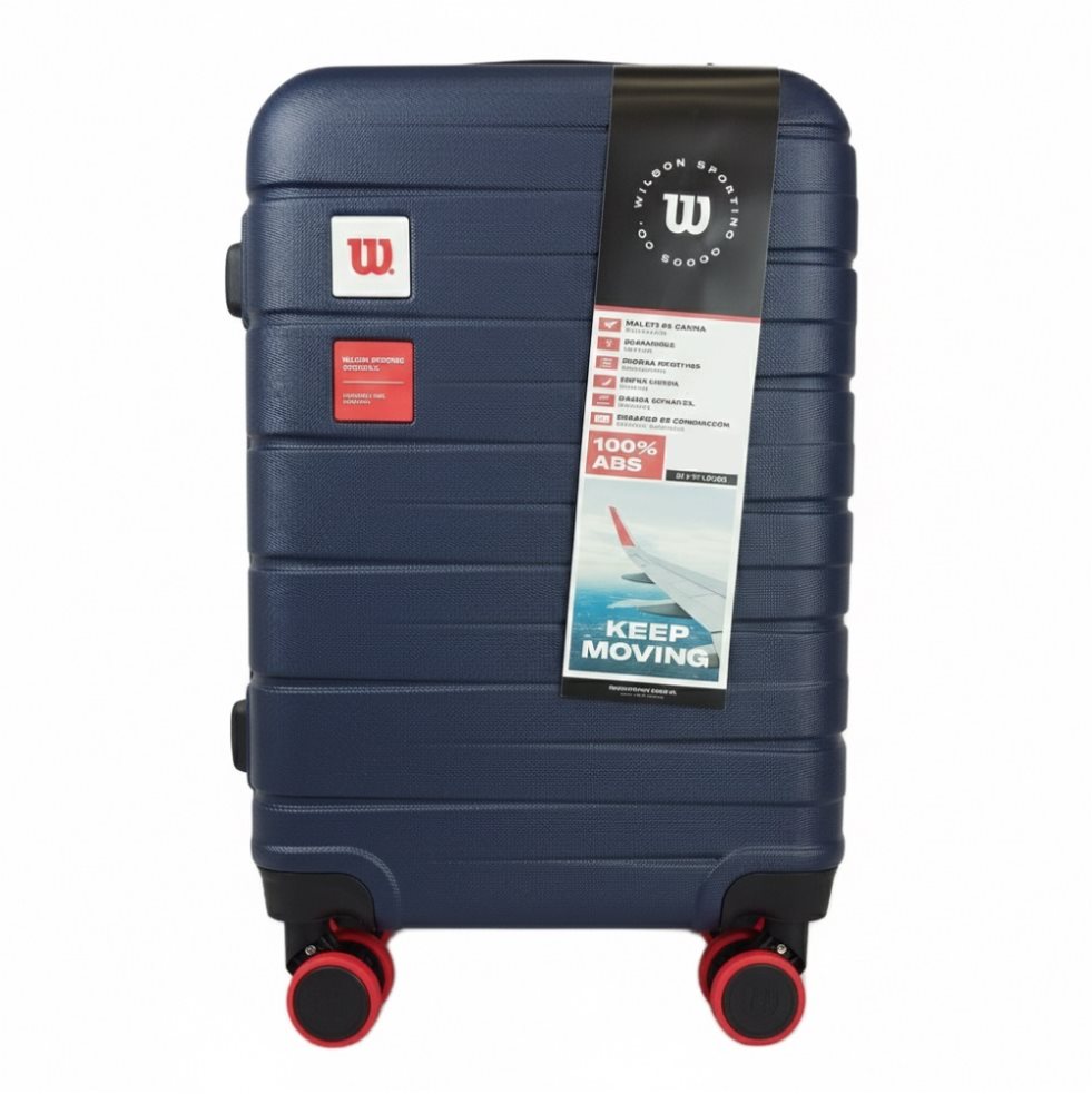 Maleta de Viaje Wilson Toluca 24" (AZUL MARINO) Wilson Papeleta x 1 DESCRIPCIÓN DEL PRODUCTO: Descubre la Maleta de Viaje Wilson Toluca 24;, el compañero ideal para tus aventuras. Diseñada para ofrecerte comodidad y estilo, esta maleta es perfecta para cualquier viaje