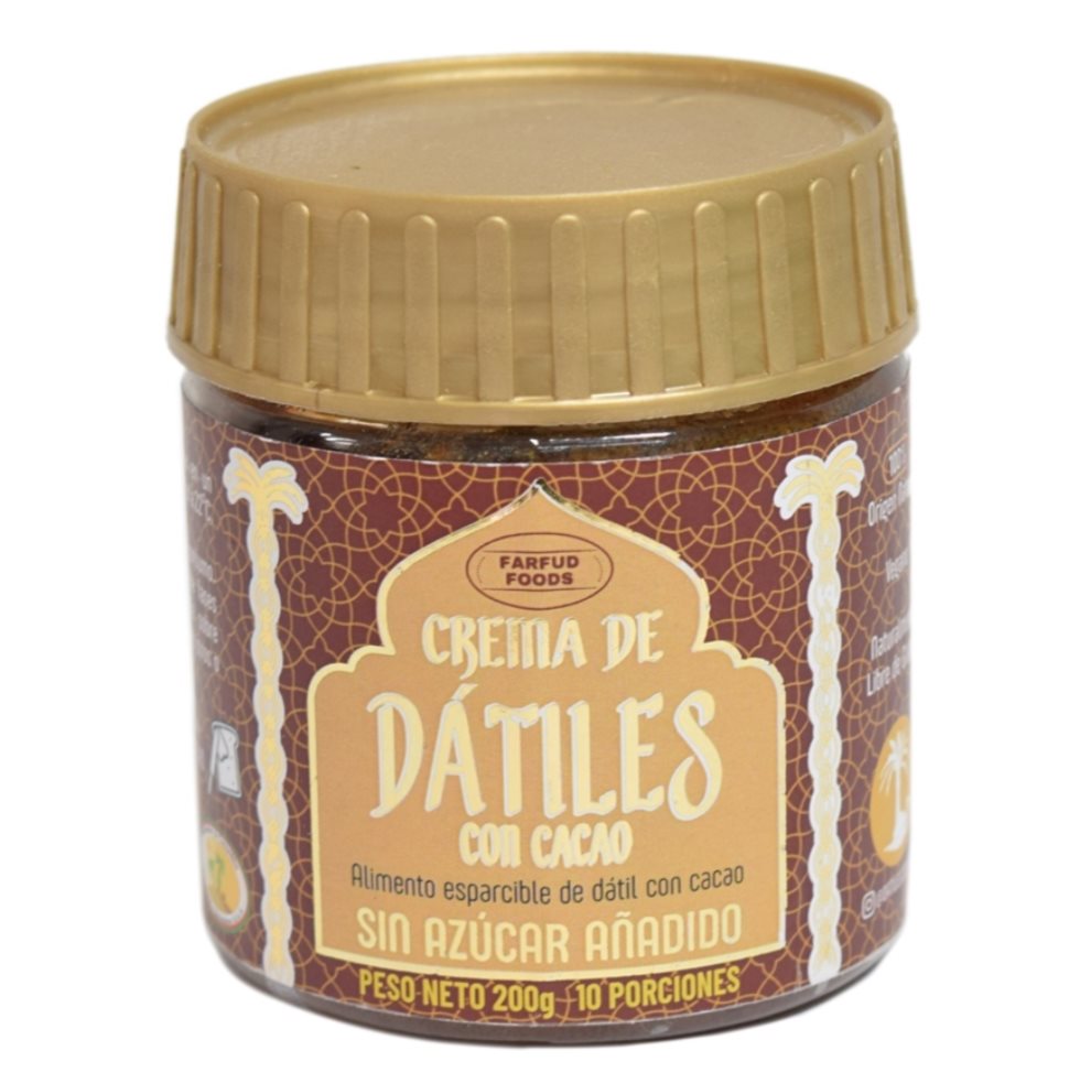 Crema de Dátiles con Cacao Al Barakah Dates Frasco x 200gr Crema de Dátiles con Cacao Al Barakah Dates Frasco x 200gr