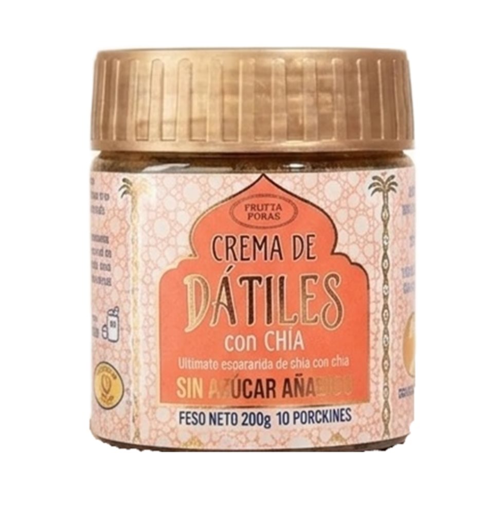 Crema de Dátiles con Chía  Al Barakah Dates Frasco x 200gr