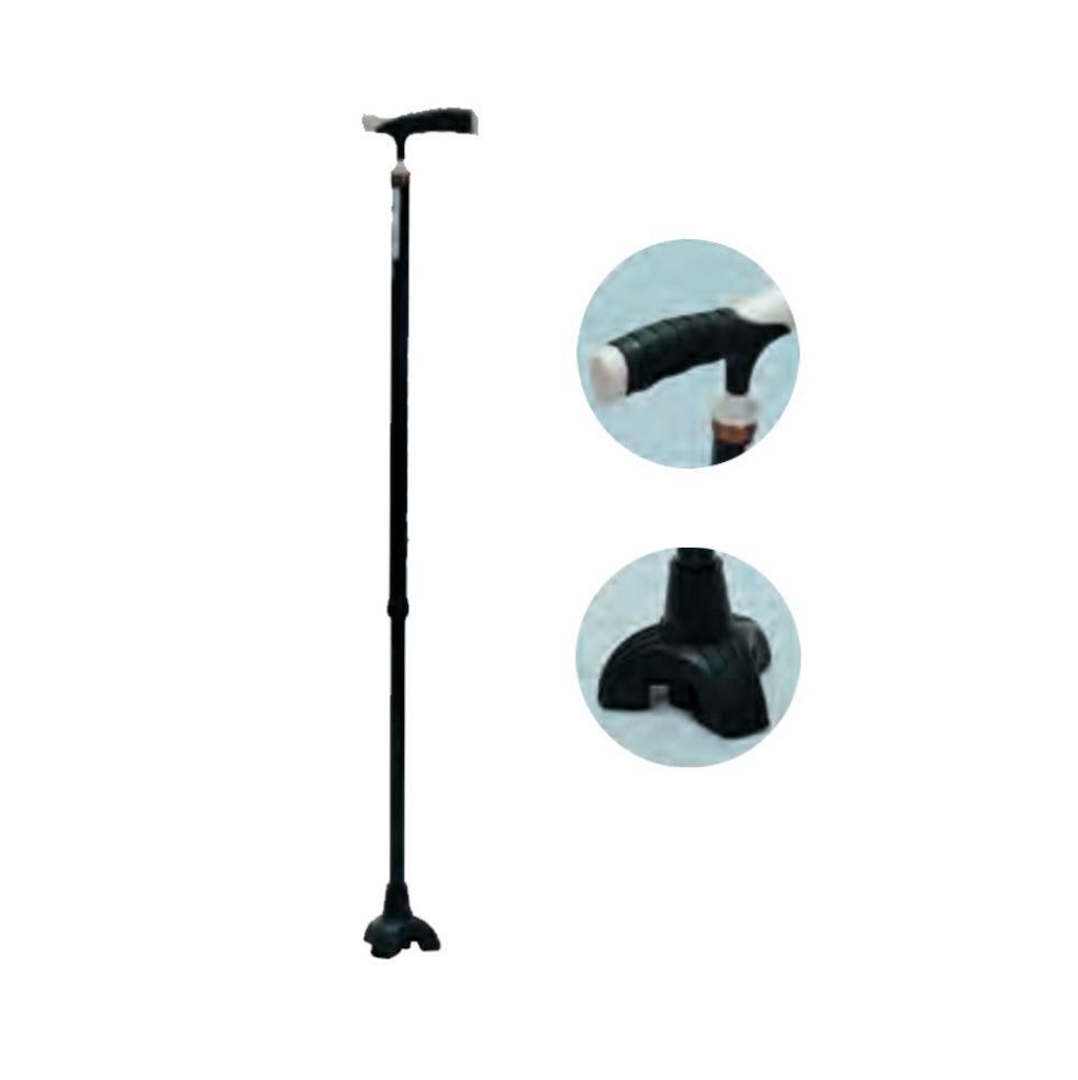 BASTON MANGO ERGONOMICO BASE ANCHA PHYSIO TRAUMA Unidad x 1 El bastón estabilidad postural, compensa una reducción de fuerza, ayuda la coordinación en la marcha, da amplitud de movimiento y brinda seguridad e independencia en sus actividades diarias