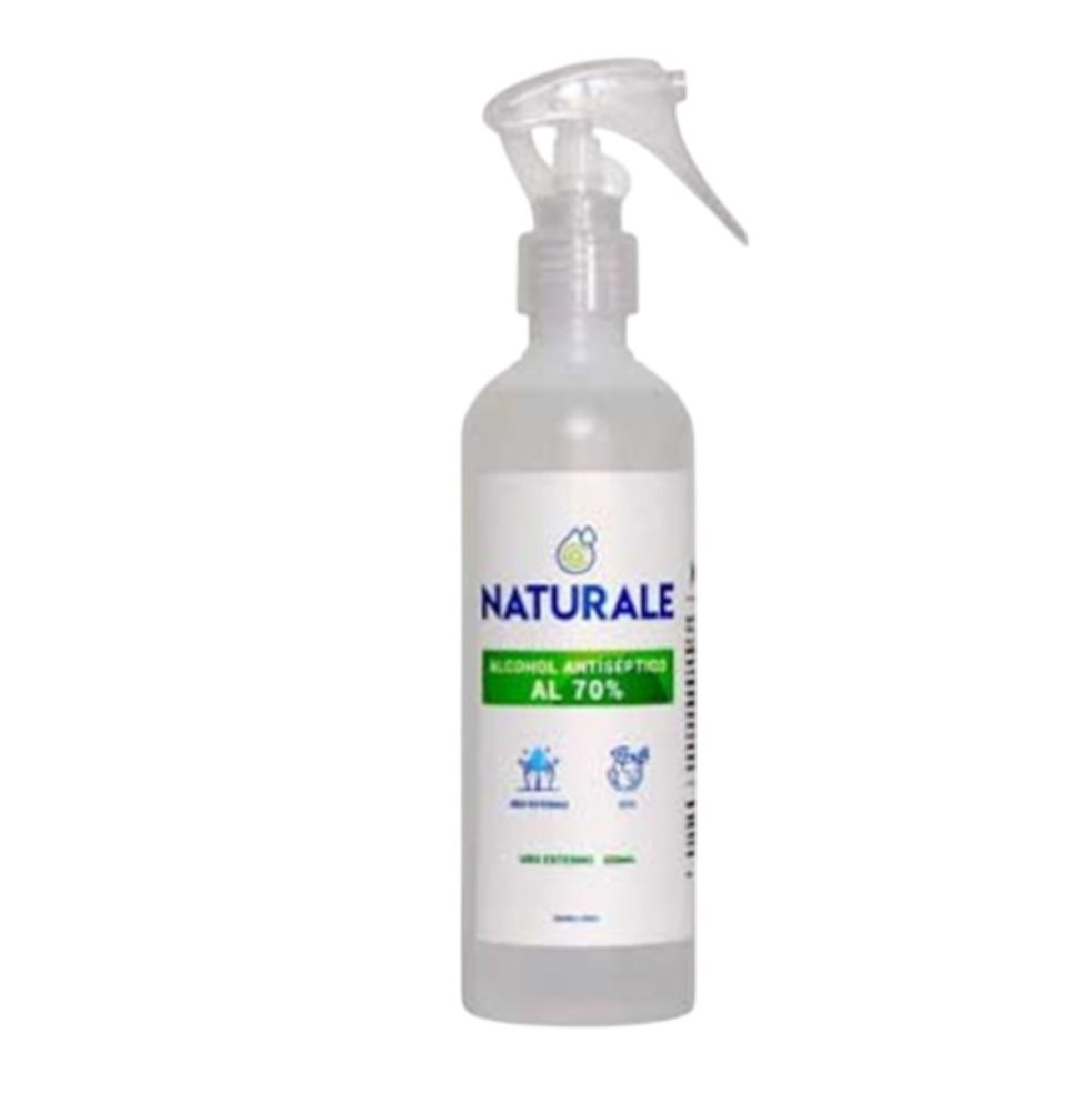 ALCOHOL NATURALE ANTIBACTERIAL GLICERINADO/SPRAY 70% 250ML NATURALE ALCOHOL ANTIBACTERIAL GLICERINADO NATURALE SPRAY 250 ML x 1