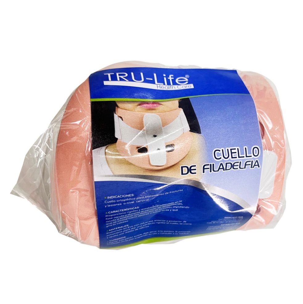 CUELLO TIPO FILADELFIA TALLA M TRULIFE BOLSA x 1 