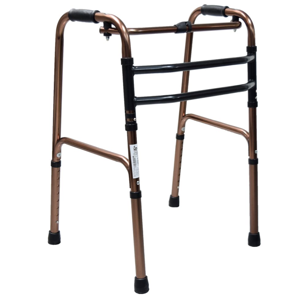 CAMINADOR EN ALUMINIO COLOR BRONCE TRULIFE Caja x 1 