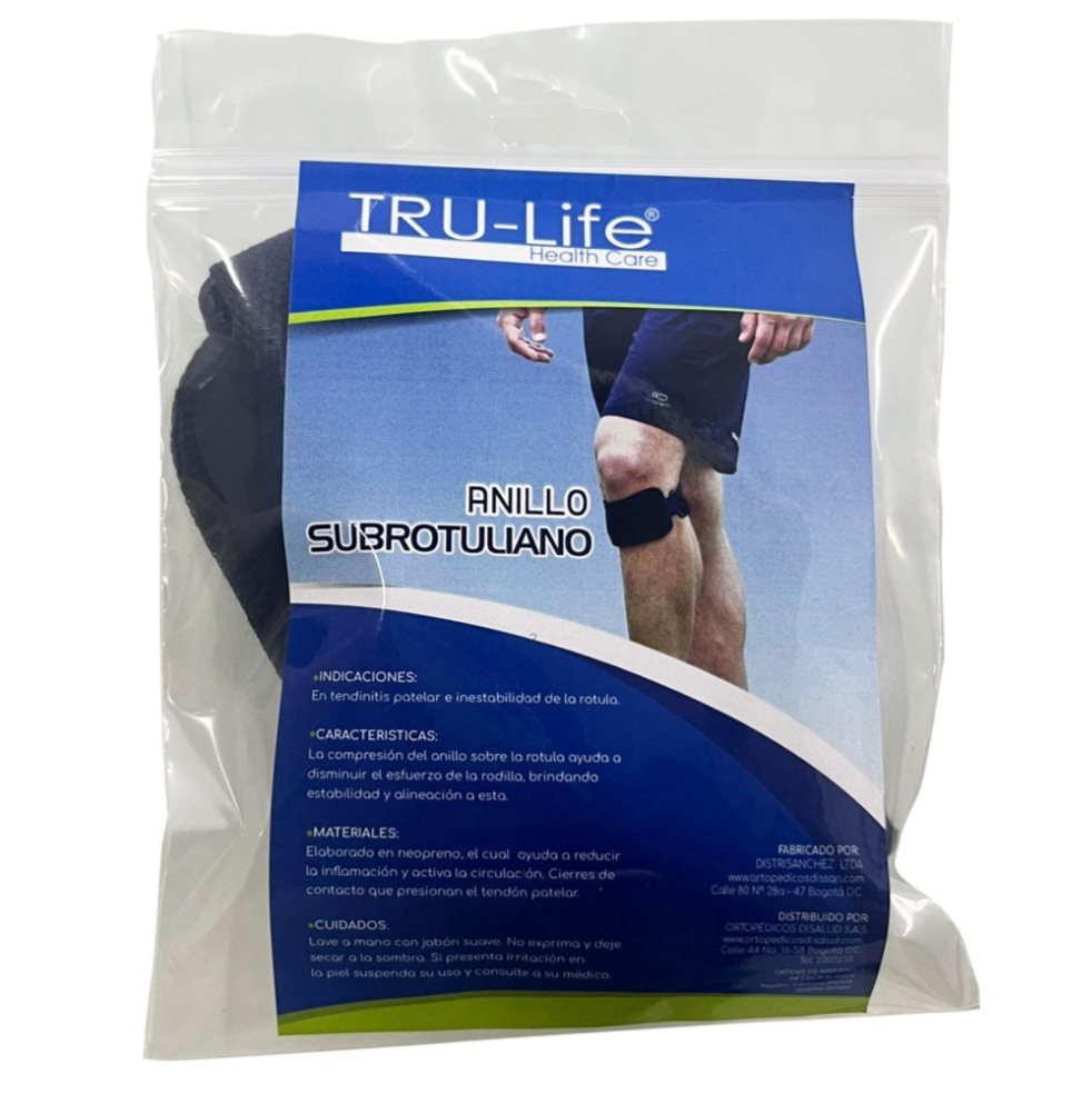 ANILLO SUBROTULIANO TALLA M TRULIFE Bolsa x 1 