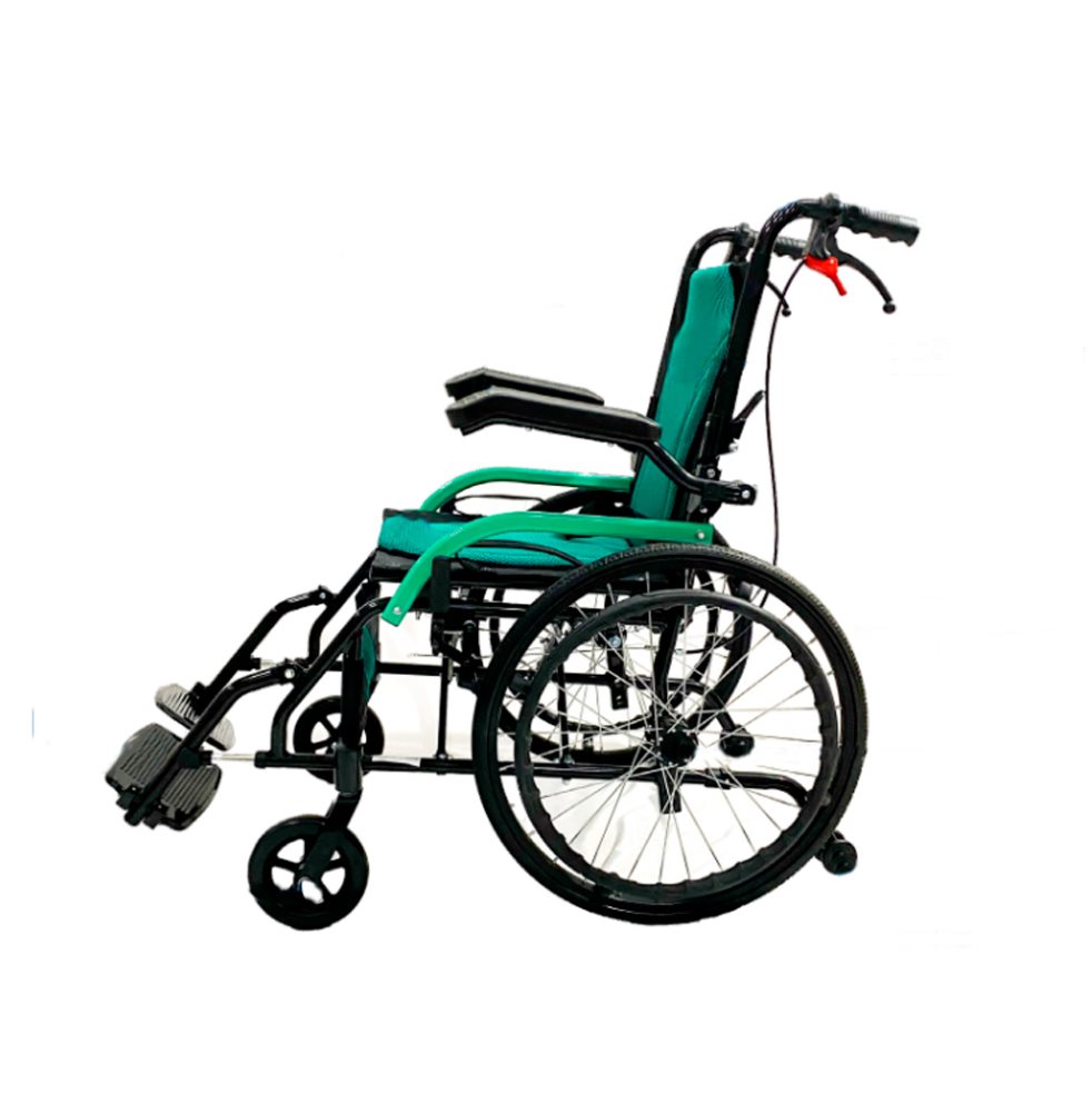 SILLA DE RUEDAS ESTÁNDAR APOYA BRAZOS ABATIBLE PHYSIO TRAUMA Unidad x 1  