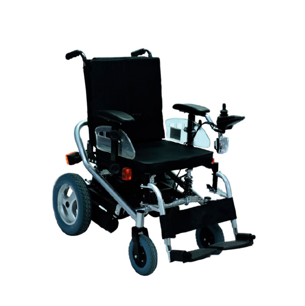 SILLA DE RUEDAS ELÉCTRICA ESPALDAR RECLINABLE PHYSIO TRAUMA Unidad x 1 