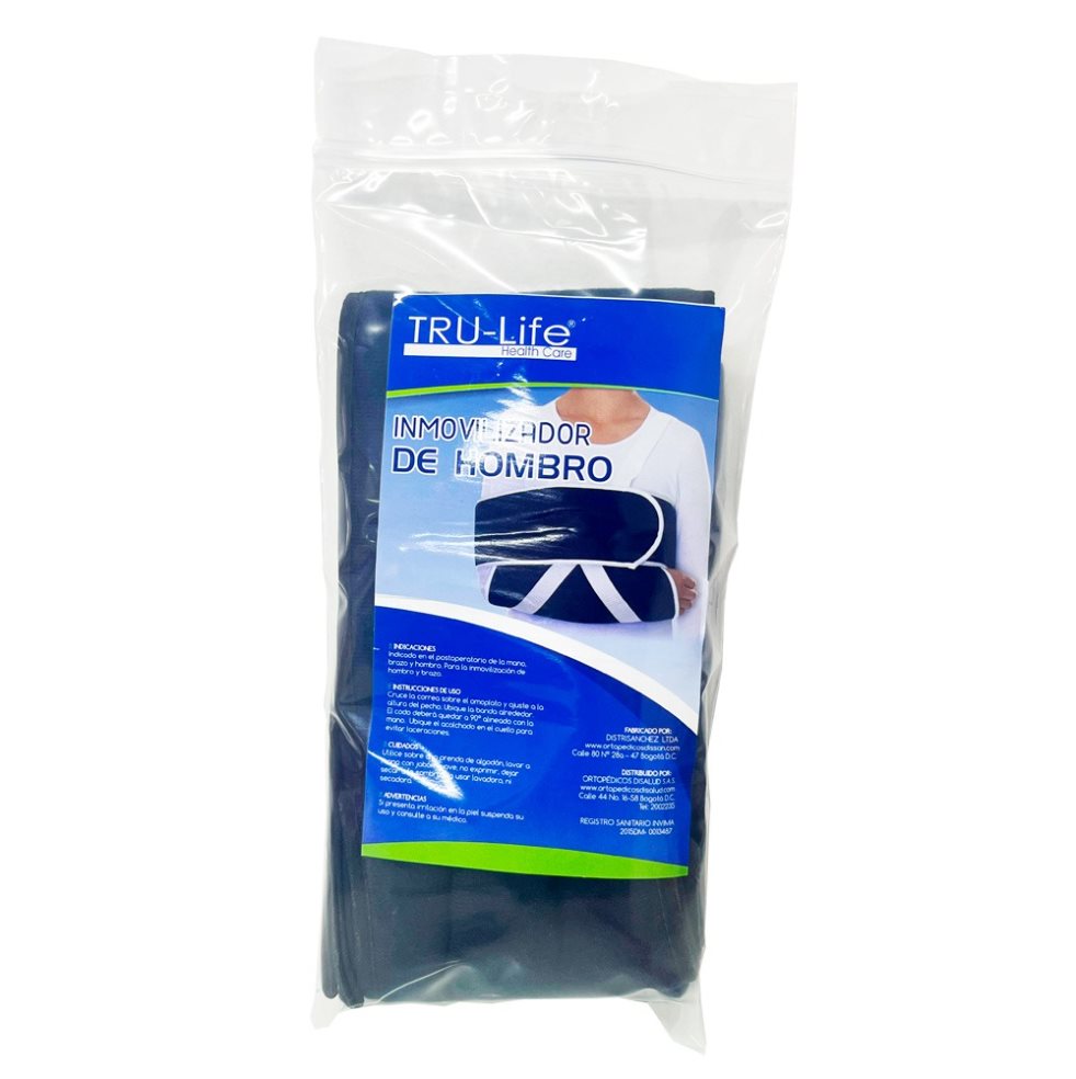 INMOVILIZADOR DE HOMBRO BANDA TALLA S/M TRULIFE BOLSA x 1 