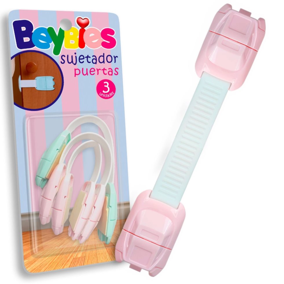 Sujetador de Puertas Beybies Beybies Sujetador de puertas Beybies. Paquete x 3 unidades. x 3 Sujetador de Puertas Beybies Beybies Sujetador de puertas Beybies. Paquete x 3 unidades. x 3