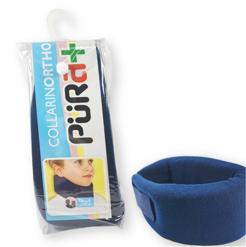 Soporte Cuello Infantil Pura+ Unidad empacada en bolsa individual. Talla única infantil. x 1