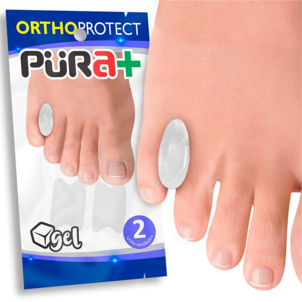 Separador de Dedos en Gel PURA+ Empaque por 2 unidades x 2